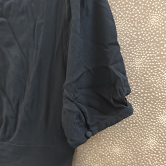 🔥🔥🔥Anthropologie Maeve Martina Belted Black Dress - Picture 8 of 11